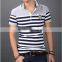 2016 Top Sale T-shirt Transfers Sports Wholesale Striped T-shirt for Men