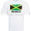 Customized Country T Shirt White 100% Cotton Mens Short Sleeve T Shirt Various Flag Printed T-Shirt Wholesale