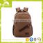 2016 new style china sport canvas backpack wholesale leather custom fashion backpack