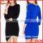 Elegant origami skirt bottom bodycon dress wholesale sexiness dresses