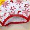 Custom 2016 newborn baby christmas outfits package hip dress up Merry Christmas party female baby pajamas