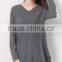 Hot sale winter women stylish polyester long pullover sweater with fringe