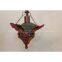 droplight 1 Light Classical Droplight Restoring Ancient Ways Antique Brass Spray Lacquer Glass Metal