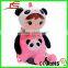 Cartoon Plush Panda Backpack School Soft Shoulder Bags For Kids