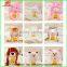cute cartoon animal plush hat long ear as glove