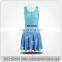 2017 Newest fashion custom cheerleading uniforms/netball uniforms