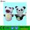 Panda shaped inflatable cartoon animal bop bag inflatable punching bag with water base