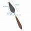 Brown Wooden Handle Steel Painting Palette Knife