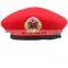 wholesale winter autumn custom military beret with 100% wool
