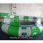 HI gaint outdoor inflatable orbit water trampoline with solid net