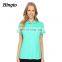 Professional lightweight polyester /elastane dry fit formal golf polo t shirts design for women