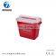 Hospital Medical Sharps Container with Ce, ISO Approved