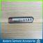 soft silicone resin 3D customized sew on garment rubber tag