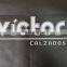 Customized big black die cut non woven shopping bag print