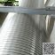 Beveled wedge wire water well screen pipe continuous slot wire wrapped screens