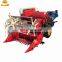 wheat rice reaper paddy harvetser thresher machine with grain packing machine