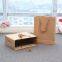 White folding present small box packaging