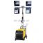 Hydraulic 4*400w LED mobile light tower