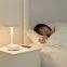 LED Makeup Mirror with Bluetooth Speaker and Table Lamp