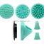 Removable Design Pets Fur Removing Silicon Brush Soft Cat Fur Remover Dog Grooming Comb Pet Cleaning Brush