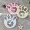 Amazon Hot Sell Cartoon Choke-avoiding Pet Feeder Turn plate Teddy Dogs Bowl Cats
