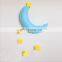 Handmade felt nursery decoration beautiful baby gift cloud cot mobile