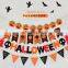 Customized ornaments--Halloween & Christmas felt witch, ghost banner
