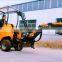 HY200 HYSOON CE approved mini backhoe wheel loader