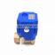 DC5V DC12V 24C DN15 DN20 2way and  3-way water valve  brass electronic mixing modulation  valve