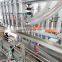 Automatic cream lotion filling machine with conveyor PLC control
