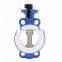 Bundor PTFE Seal Worm Gear or Handle Type Butterfly Valves