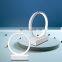 2020 amazon hot sales art round lamp portable eye protection wireless rechargeable study lamp for bedroom decorations