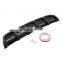 Hot Sale  Cheap  rear gloss black carbon fiber bumper rear diffuser universal spoiler for cars
