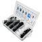 100 pcs Clip Rivets Fastener Kit Bumper Fender Push Pin Clips Fits Auto Car w/Box