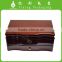YIXING wood grained wooden gift packaging box with divider