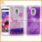 china supplier glitter liquid cover case for moto g4