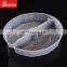 Takeout 26oz 32oz lunch food paper bowl with dish tray inside