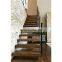 Modern staircase, solid wood treads,Floating staircase