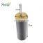 Fashion Plastic Toilet Brush Holder with Bamboo Lid Cheap New Design
