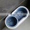 wholesale 2 in 1 toilet brush holder plastic toilet bowl brush cleaner manufacture of stainless steel toilet brush holder