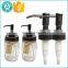 Custom Logo 24/410 silver lotion pump Soap Black Gold Matte Lotion Pump Bottle For Shower Gel
