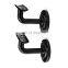 Medium Black Cast Iron Handrail Bracket
