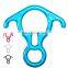 Wholesale Rescuing Climbing Escaping Aluminum Alloy 50KN Rescue Terminal 8 Descender with Lock Off Camping Tools
