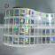 Die Cut Anti-counterfeiting Holographic Label Sticker