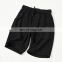 Wholesale Drawstring Embroidery Logo Grey Shorts French Terry Cotton Custom Men Shorts