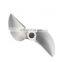 Engines 60-115 HP Reference No.6E5-45947-00-EL 15 Tooth RH 100 HP Stainless Steel Fan Marine Propeller