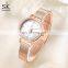 SHENGKE  Diamond Dress Watches SK Woman K0163L Female Fashion Casual Watches Clock Reloj Mujer