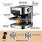 Italian espresso coffee machine, smart home full automatic coffee, touch screen milk frother capacinno coffee machine