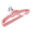Top Rated Portable Ladies Manufacturers Black Pants Custom Logo Velvet Swimwear Clothing Plastic Coat Hanger Wholesale