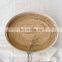 Oval Rattan Tray, Boho Straw serving tray Coffee Table Tray, Round Boho Serving Tray for Table Wholesale